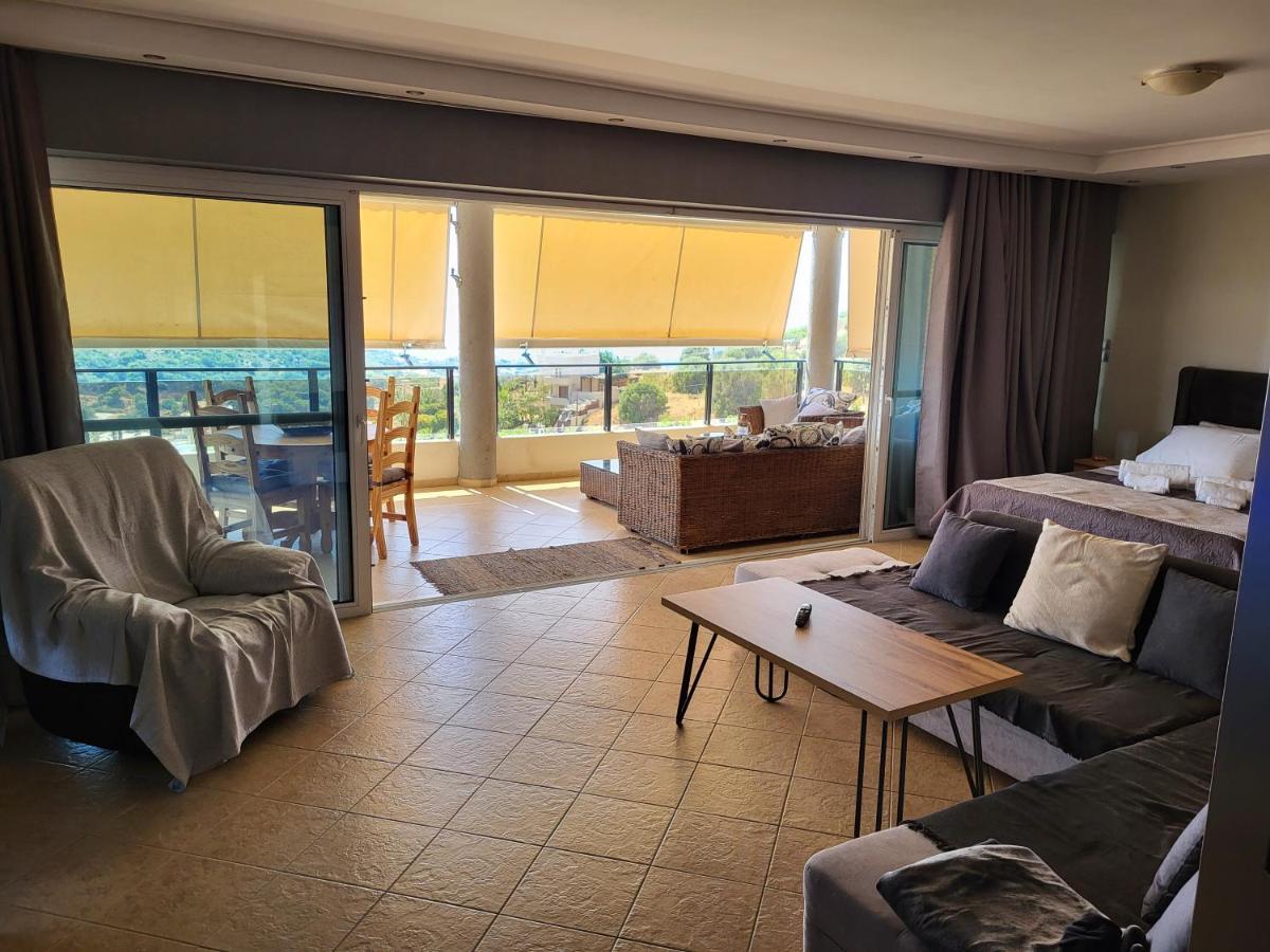"Stergiou Luxury Apartment 2Nd Floor" Με Κοινη Πισινα Saronida Exterior foto