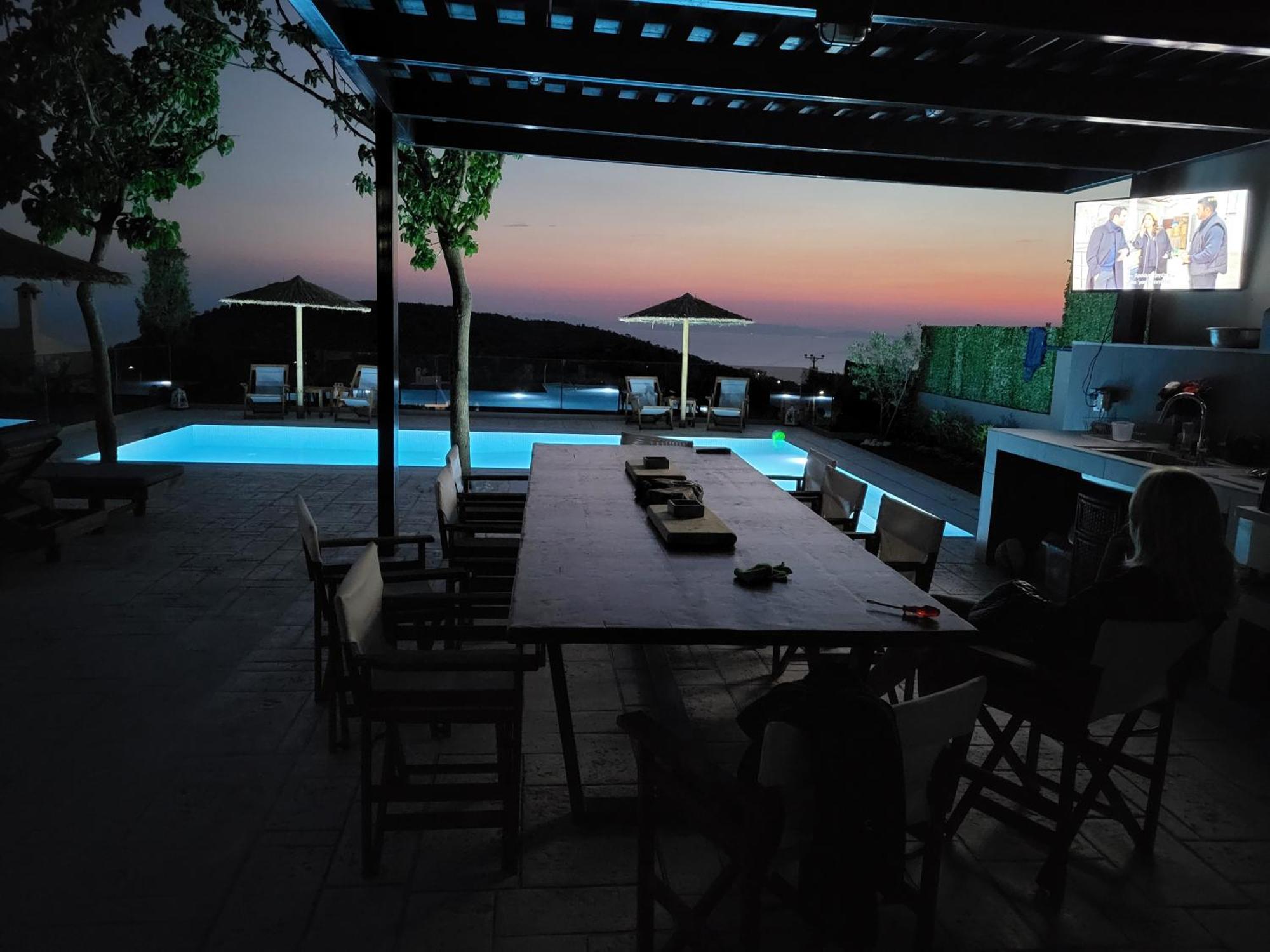 "Stergiou Luxury Apartment 2Nd Floor" Με Κοινη Πισινα Saronida Quarto foto